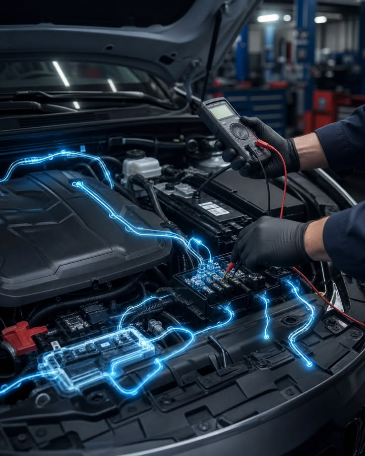 Imagen ilustrativa de electricidad y electrónica